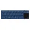 Nillkin Cube modrá / Skládací klávesnice / Bluetooth / Touchpad / Numerická klávesnice