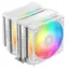 DEEPCOOL AG620 G2 WH ARGB / Chladič CPU / 2× 120mm ARGB PWM / Intel LGA1851/1700 / AMD AM5/AM4