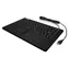 Keysonic KSK-5230 IN černá / Průmyslová klávesnice / Touchpad / IP68 / USB / DE layout