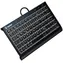 Keysonic KSK-3011ELC černá / Mini klávesnice / USB / QWERTZ DE / Integrovaný numpad / Podsvícení LED