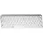 Keysonic KSK-5020BT-S stříbrná / Mini klávesnice / Bluetooth 5.0 / 83 kláves / DE / podsvícení