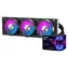 darkFlash UV360 černá / AiO chladič CPU / 3x 120 mm / OLED displej / ARGB podsvícení / 800–2000 RPM / 36 dB
