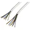 Xavax bílá / Připojovací kabel pro elektrický sporák / H05VV-F 5×2,5 mm2 / 2,5 m