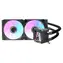 darkFlash DV240S černá / AiO chladič CPU / 2x 120 mm / ARGB podsvícení / 800-1800 RPM / 30 dB / Intel + AMD