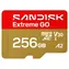 SanDisk Extreme GO microSDXC 256 GB / Paměťová karta / čtení 240 MB/s / zápis 160 MB/s
