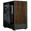 Zalman P10 Namu černá / mATX / 3x 120 mm fan / USB-A 3.2 Gen 2 + USB-C / dřevěné doplňky / bez zdroje