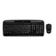 Logitech Wireless Desktop MK330 - FR černá / Klávesnice + myš / USB / FR verze
