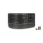 Logitech Wave Keys for Business černá / Ergonomická klávesnice / DE layout / Bluetooth / Logi Bolt