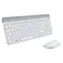 Logitech Slim Wireless Combo MK470 FR bílá / Bezdrátová sada klávesnice a myši / FR verze