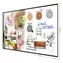 75" Samsung WM75FX Flip Pro bílá / Interaktivní displej / 4K UHD / VA / Dotykový / Wi-Fi / 12/7