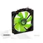 AIMAXX eNVicooler 12 LED GreenWing / Ventilátor / 120 mm / 1200 RPM / 12,6 dB / 52 CFM / 3pin / zelené LED