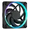 Fractal Design Momentum 12 RGB černá 3-pack / Univerzální ventilátor / 120 mm / 350–2200 RPM / 28 dB / ARGB / 4-pin PWM