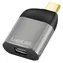 LogiLink / Adaptér USB-C (M) - mini DisplayPort (F) / 8K / 60 Hz / hliník / černá