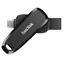 SanDisk Phone Drive 32 GB černá / Flash disk / USB-A + USB-C / USB 3.2 Gen 1 / 100 MB/s
