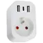 Immax NEO LITE SMART / Chytrá zásuvka s kolíkem (typ E) / Wi-Fi / 2x USB, 1x USB-C / LIDL / TUYA