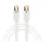 Nedis CAT6 10 m bílá / Síťový kabel / F/UTP / RJ45 - RJ45 / LSZH/PVC