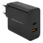Qoltec 52381 Super Quick PD černá / Nabíječka / 90W / 5-20V / USB-C PD 3.0 / USB-A