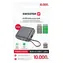 Swissten Space stříbrná / Power Bank / 10000 mAh / 35W / USB-C integrovaný kabel