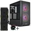Lian Li LANCOOL 216 + HYDROSHIFT II LCD-C 360TL černá / Bundle / PC skříň E-ATX + AiO 360 mm / ARGB / LCD / Intel + AMD