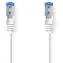 Nedis CAT6a S/FTP 10 m bílá / Síťový kabel / RJ45 / LSZH / Snagless / 10 Gb/s