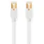 Nedis CAT6 S/FTP 20 m bílá / Patch kabel / RJ45-RJ45 / kulatý / LSZH/PVC