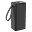 PLATINET PMPB4065 černá / Powerbanka / 40 000 mAh / 65W PD / 2x USB-C + 2x USB-A / displej / LED svítilna