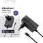 Qoltec Super Fast PD černá / Nabíječka pro Raspberry Pi 5 / USB-C / 27 W / 5-12V / 1.8-5A