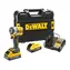 DeWalt / Aku rázový utahovák 1/2" bezuhlíkový / 18V / 406 Nm / 2x 5.0 Ah XR POWERSTACK / nabíječka / kufr Tstak