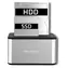Qoltec 5316 / Dokovací stanice / 2.5"/3.5" SATA / USB 3.0 / Klonování