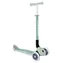 PRIMO Koloběžka FOLDABLE LIGHTS ECOLOGIC pistáciová / Skládací / 3kolová / nosnost 50 kg / LED kolečka bez baterie