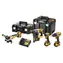 DeWalt DCK429P3T-QW / Sada aku nářadí: DCD805 + DCG405 + DCH273 + DCF850 / 4x 18V / 3x 5,0 Ah
