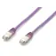 Equip CAT6A S/FTP 20m fialová / Patch kabel / LSZH / 500 MHz / 10 Gbit/s