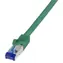 Logilink Ultraflex zelená / Patch kabel / Cat.6A / S/FTP / RJ-45 / 2 m