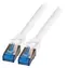 EFB CAT6a S/FTP 1m bílá / Patch kabel / RJ-45 / LSZH