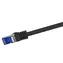 Logilink Ultraflex černá / Patch kabel / Cat6A S/FTP / RJ45 / 2 m