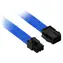 Nanoxia NX6PV3EB modrá / Prodlužovací kabel PCI-E 6-pin / 30 cm