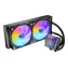 AZZA Pyramid 240 ARGB černá / AIO vodní chladič CPU / 2x 120 mm / AMD + Intel