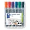 Staedtler Lumocolor / Popisovač na flipchart / sada 6 ks / šíře stopy 2 mm / 6 barev