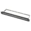 XtendLan Patch panel 24 portů černá / Patch panel / Cat6A / stíněný STP / vyjímatelné keystone / 19" 1U