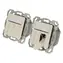 EFB bílá / Datová zásuvka / Cat6a / 2xRJ45 / pod i nad omítku