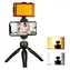 Puluz PKT3131B / Sada pro živé vysílání / Stativ / LED světlo / Svorka na telefon