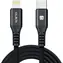 Quick USB-C - Lightning kabel černá / Kabel / 1,5 m / USB-C (M) / Lightning (M)