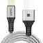 Quick šedá / Kabel USB-A (M) - Lightning (M) / 1,5 m