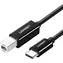 Ugreen 80811 černá / Kabel USB-C - USB-B / 1 m