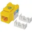 Intellinet 210584 žlutá / Keystone modul / RJ-45 / UTP Cat6 / Plast