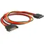 DeLock 60132 / Napájecí kabel SATA / prodlužovací / 15pin (M) – 15pin (F) / 50 cm