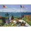 GRAFIKA Puzzle Zahrada v Sainte-Adresse a Pole vlčích máků / 2x500 dílků