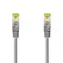Nedis šedá / Patch kabel / Cat 8.1 / S/FTP / RJ45 / 0.5 m / LSZH