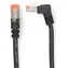 Nedis CAT6 1m černá / Patch kabel / RJ45 - RJ45 / SF/UTP / LSZH