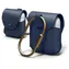 Elago AirPods Leather Jean Indigo / Pouzdro / kůže